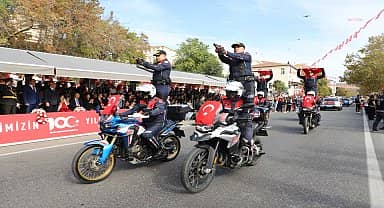 Cumhuriyet'in 100. yılı Tekirdağ'da coşkuyla kutlandı