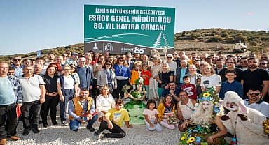 Cumhuriyetin 100'üncü yılında İzmir'e Eshot ormanı