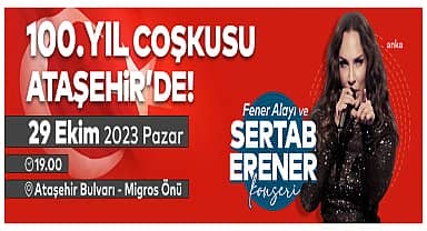 Cumhuriyetin 100. Yılı Ataşehir'de coşkuyla kutlanacak