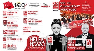 Cumhuriyetin 100. Yılı Çiğli'de coşkuyla kutlanacak
