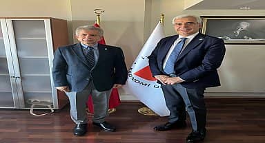 Demokrat Parti İzmir Milletvekili Salih Uzun, 'Terminal şehir 'İzmir projesi' için ziyaretlere başladı