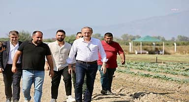 Didim'de kış sebzelerinin ekimine başlandı