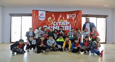Edirne Belediye Başkanı Gürkan, "Bu şehrin çocukları kitapla büyüyor, büyüyecek"