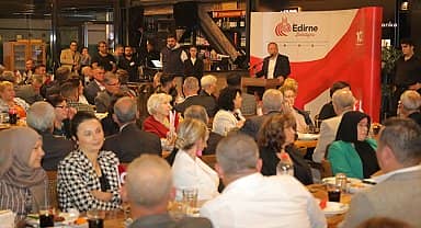 Edirne Belediye Başkanı Gürkan, muhtarlarla bir araya geldi