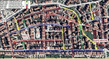 Edirne'de bazı cadde ve sokaklarda tek yön uygulaması başlıyor