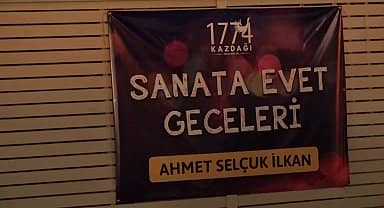 Edremit'te sanata evet geceleri başladı