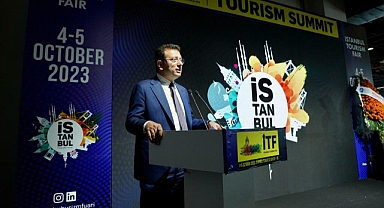 Ekrem İmamoğlu, İstanbul Turizm Fuarı açılışında konuştu