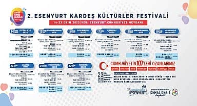 Esenyurt'ta 2. Kardeş Kültürler Festivali başlıyor