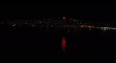 Gemlik'te binlerce meşale cumhuriyet için yakıldı