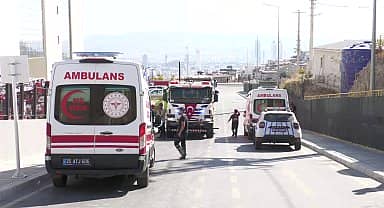 Hasta kabulüne başlayan İzmir Bayraklı Şehir Hastanesi'nde haklarını alamadıkları için eylem başlatan inşaat işçileri: "İşçi hiç kimsenin umurunda değil, cesedimiz çıkar ama paramızı almadan gitmeyiz"