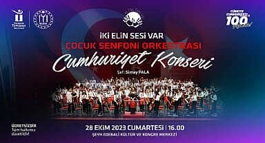 İki Elin Sesi Var Çocuk Senfoni Orkestrası Bilecik'te sahne alacak