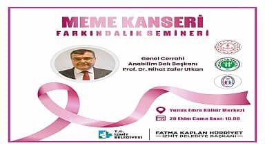 İzmit Belediyesi meme kanserine dikkat çekecek