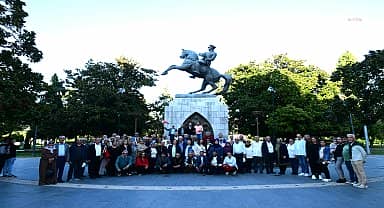 Karabağlarlı muhtarlar cumhuriyetin 100. yılında Samsun'da
