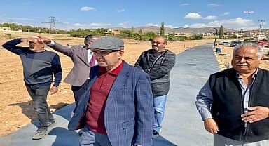 Kırşehir Belediye Başkanı Ekicioğlu, saha çalışmalarını yerinde inceledi
