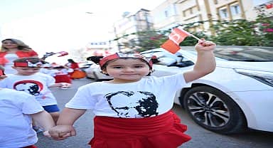 Konyaaltı Belediyesi kreş öğrencilerinden 100. yıl coşkusu