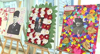 Konyaaltı'nda 'Cumhuriyet Çocukları 100 Yaşında' sergisi
