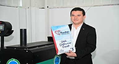 Kumluca Belediyesi mama fabrikası hizmete açıldı