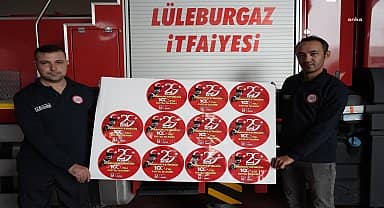 Lüleburgaz'da araçlar 100'üncü yıla özel süslendi