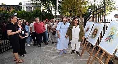 Manavgat Belediyesi'nden sulu boya ve seramik torna atölyesi festivali
