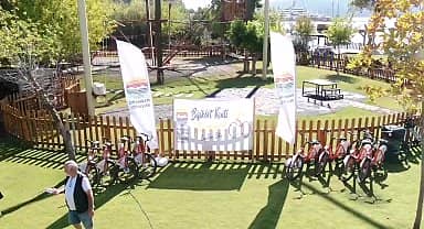 Marmaris Belediye Başkanı Oktay, 200 sporcuyla birlikte pedal çevirdi