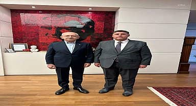 Menderes Belediye Başkanvekili Özkan, Kılıçdaroğlu'nu ziyaret etti
