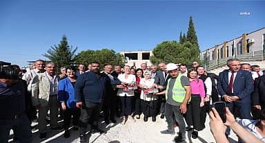 Merkezefendi Belediyesi, Yenimahalle Taziye Evi'nin temelini attı