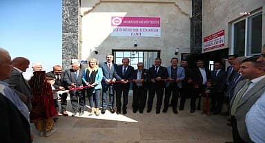 Merkezefendi'de Altındere Gündoğdu Camii ibadete açıldı