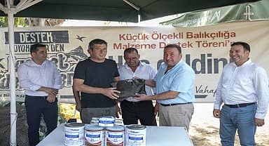 Mersin Büyükşehir'den toplam 372 balıkçıya ekipman desteği