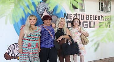 Mezitli Belediyesi örgü evi, kadınları bir araya getiriyor