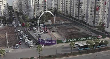 Mezitli'de 100. yılda dev temel atma töreni