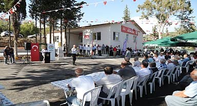 Mezitli'de Kuzucu Mahallesi Gönüllü Evi ve Muhtarlık Binası açıldı