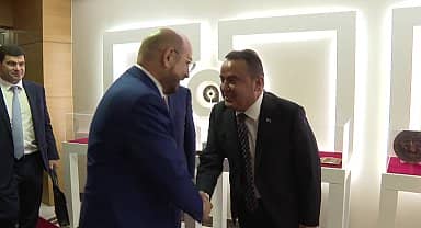 Moskova heyeti Antalyalı iş insanları ile buluştu