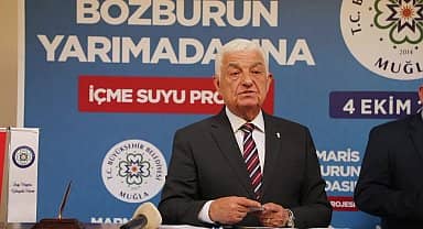 Muğla Büyükşehir'den Marmaris'e içme suyu yatırımı