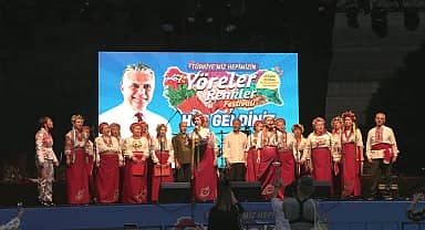Muratpaşa Belediyesi'nce düzenlenen yöreler renkler festivali sona erdi