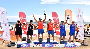 'Pro Beach Tour Plaj Voleybolu Mersin Etabı' sona erdi
