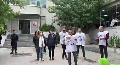 SES İzmir Şubelerinden Filistin açıklaması: "Savaş suçu işleyen İsrail artık durdurulmalı"