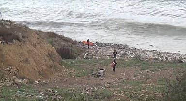 Sinop'ta kayalıklardan denize düşen amatör balıkçı 6 saat sonra kurtarıldı
