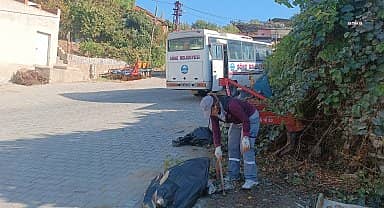 Söke Belediyesi ekipleri Söke'nin her yerinde iş başında
