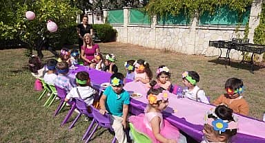Tarsus'ta kız çocukları, Dünya Kız Çocukları Günü'nde doyasıya eğlendi