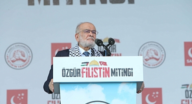 Temel Karamollaoğlu, Filistin'e Destek mitinginde: 
