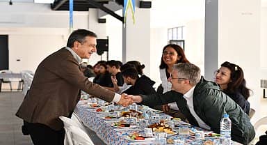 Tepebaşı Belediye Başkanı Ataç öğrenciler ile buluştu