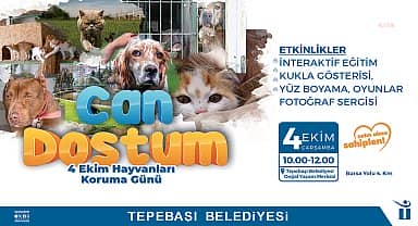 Tepebaşı'nda Hayvanları Koruma Günü'ne özel etkinlikler