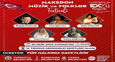 Turgutlu Belediyesi Makedon kültürüne ev sahipliği yapacak