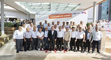Vahap Seçer, batı ilçelerindeki muhtarlarla bir araya geldi
