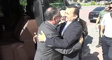 Yenişehir Belediye Başkanı Özyiğit, Alman mevkidaşı Marc Weigel'ı ağırladı