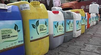 Yenişehir Belediyesi organik solucan gübresi dağıtımını sürdürüyor