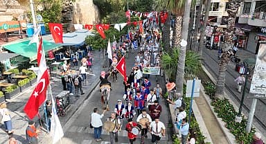2'nci Uluslararası Antalya Yörük Türkmen Festivali Yörük göçüyle başladı 