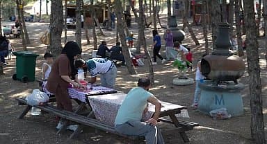 ABB'nin hizmete açtığı Hacıkadın Kent Ormanı'na Başkentlilerden yoğun ilgi