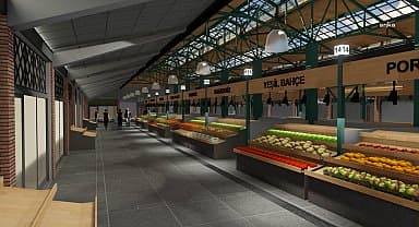 Ankara Büyükşehir, Tarihi Ulus Hali'ni yeniliyor