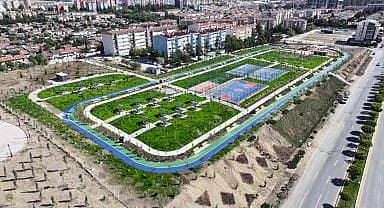 Ankara Büyükşehir, Yenimahalle'ye bir yeşil alan daha kazandırdı